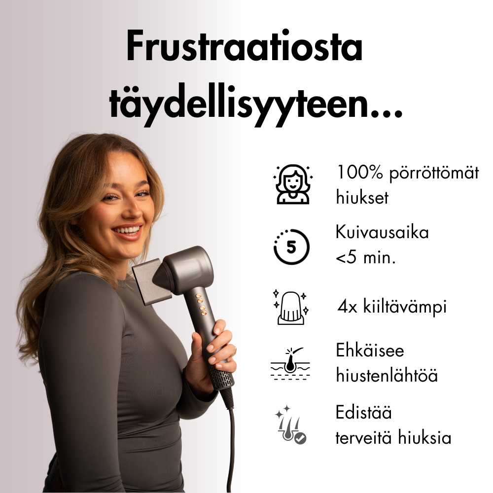 RAVEG Hyperpower ® Navy blue - Hiustenkuivaaja
